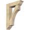 Ekena Millwork Westlake Traditional Rough Sawn Bracket w/ Offset Brace, Douglas Fir, 8"W x 30"D x 42"H BKT0806X30X42WTL01RDF - alternate 1